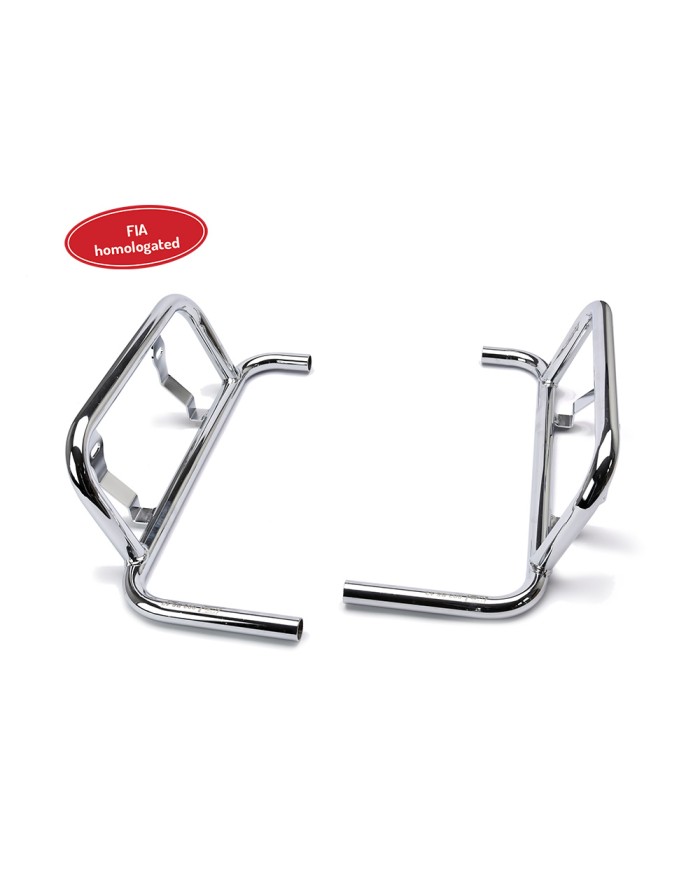 Monster M20 Left Bodywork Support Chromed Black