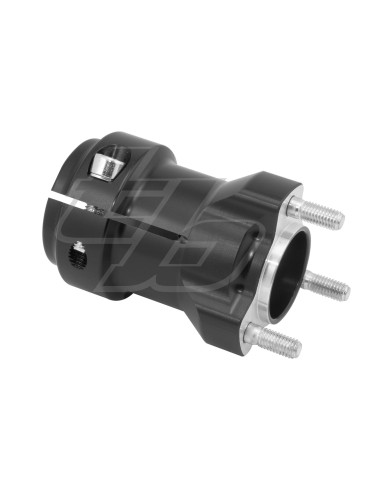 FRONT HUB ALLUMiniUM Ø40 L95mm BLACK