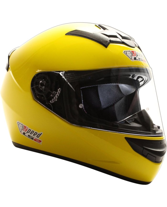 Casco LS2 giallo