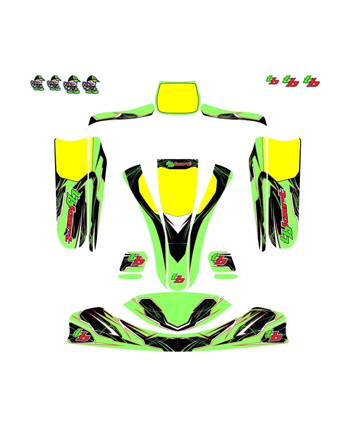 Stickers Set Tbkart Monster M20