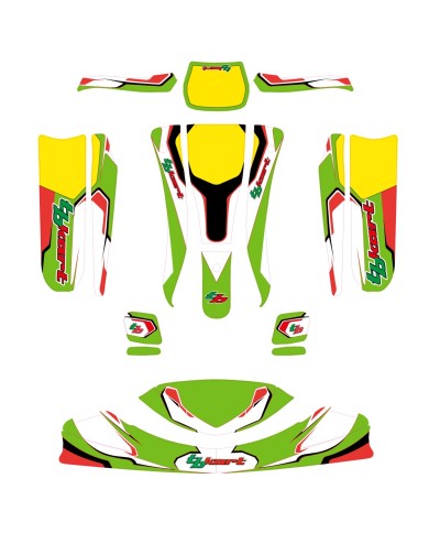 Set Stickers Tbkart Monster 2022