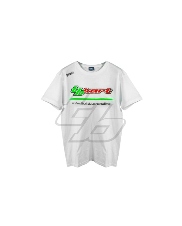 TBKART T-SHIRT bianca