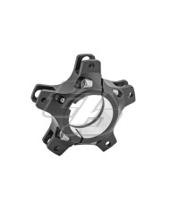 Al Rear Brake disc holder Ø50 mm-floating BLACK